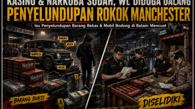 Jejak Rokok Ilegal Manchester hingga Mobil Bodong di Batam: Siapa WL dan Mengapa Desakan Investigasi Menguat?