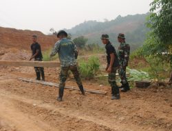 Tim Rumkitban Kawal Kesehatan Satgas TMMD 130, Keselamatan Kerja Jadi Prioritas